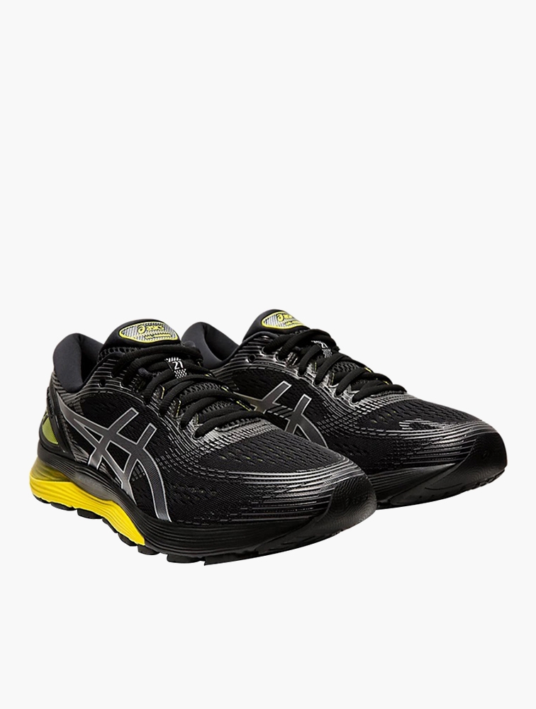 Asics gel nimbus 21 black lemon spark best sale